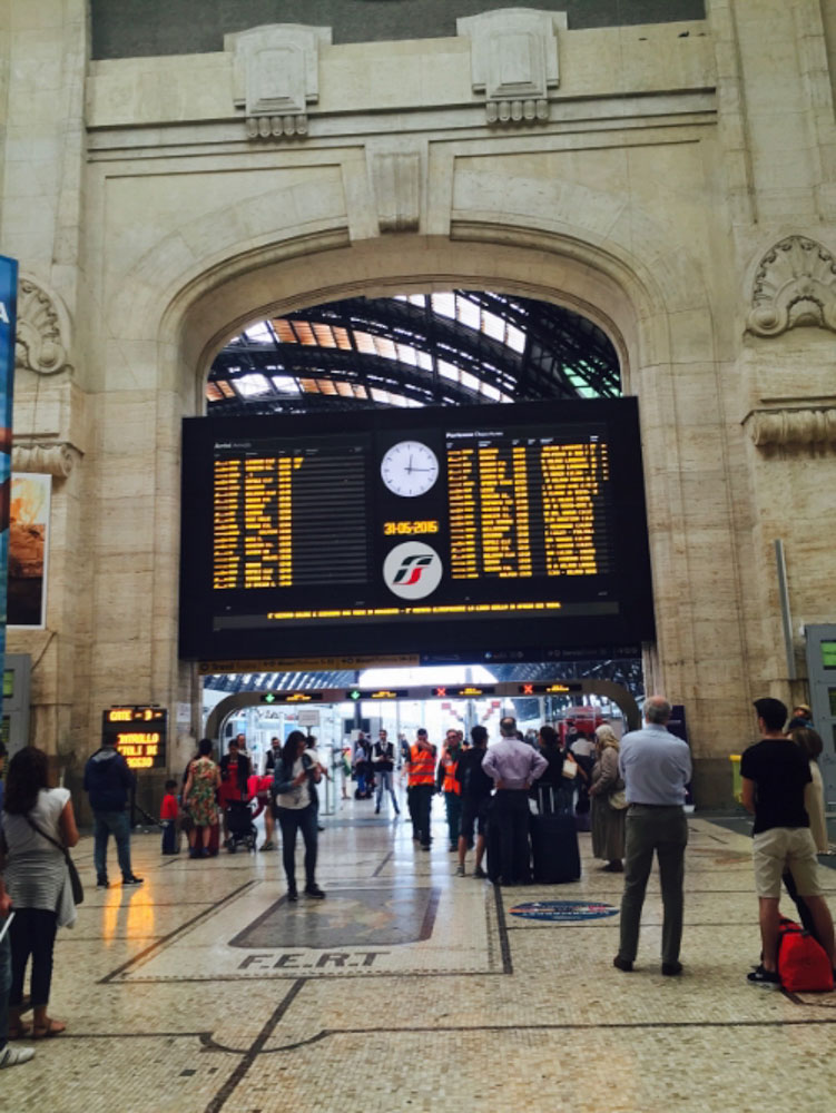 Grand central in Milan