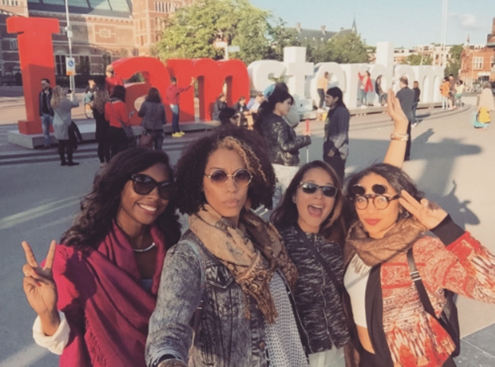 Friends in Amsterdam