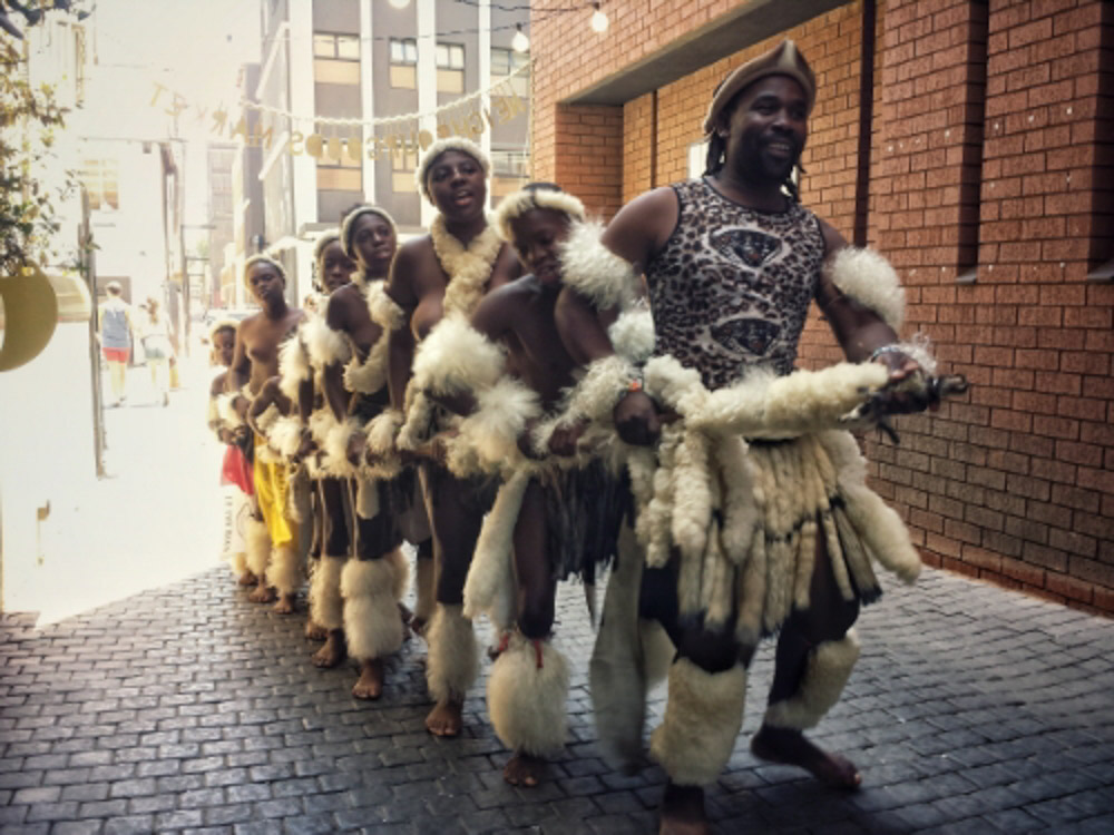 Zulu dancers