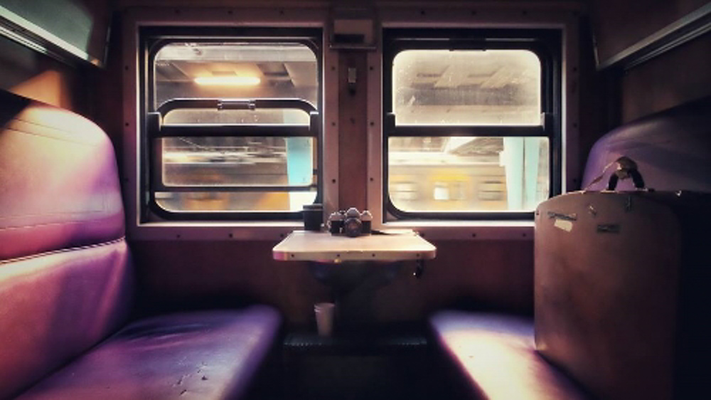 Train seat in South Africa