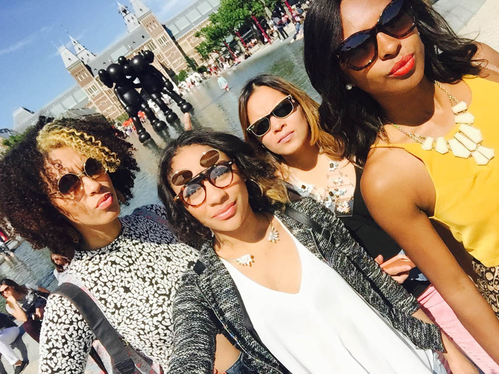 Friends in Amsterdam