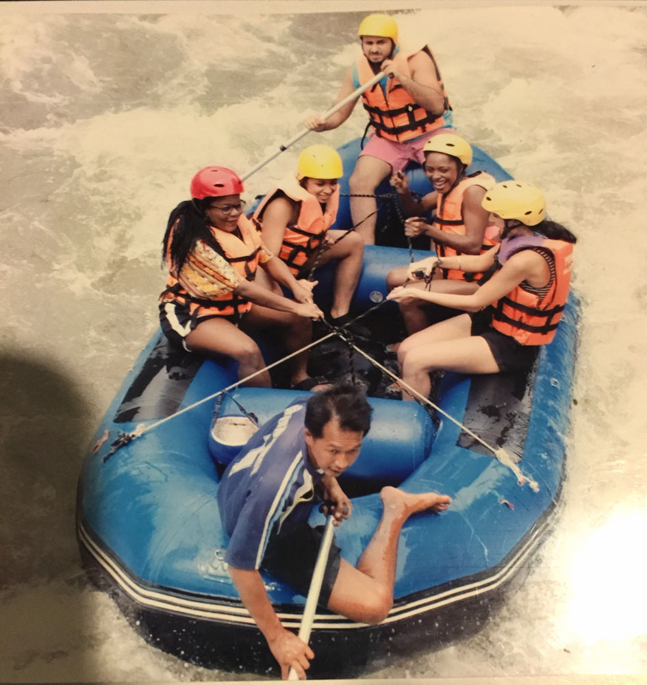 Whitewater rafting in Thailand