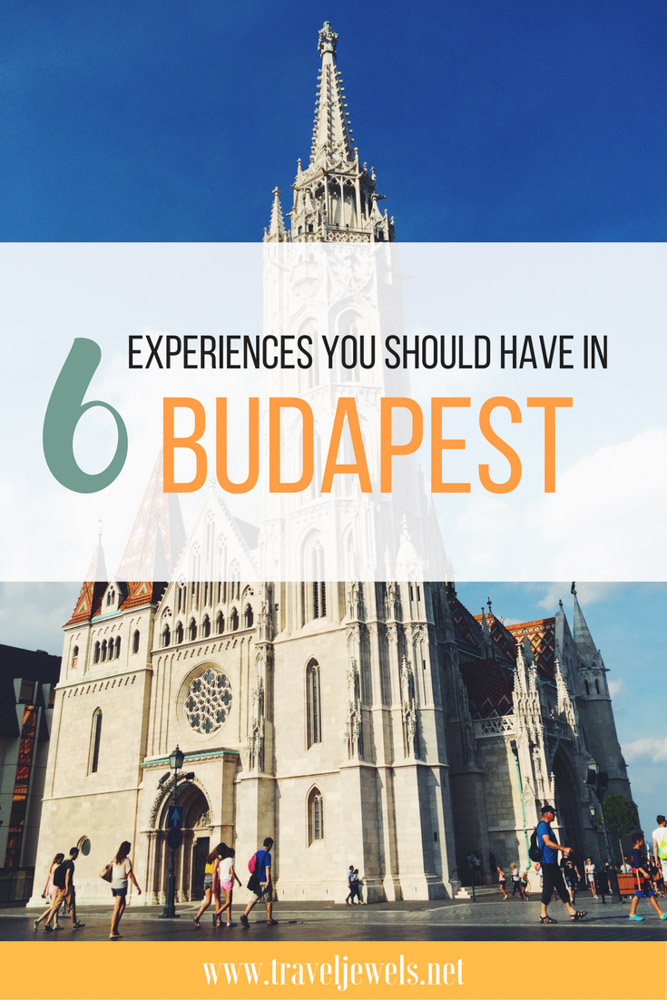 Budapest Experiences Pin
