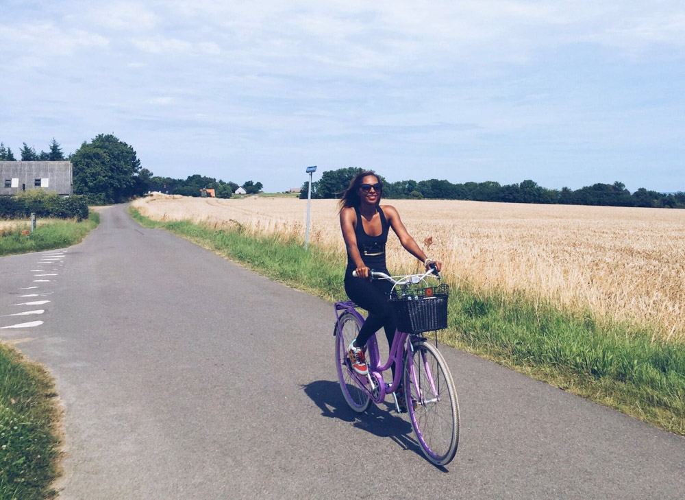 Bike riding in Bornholm