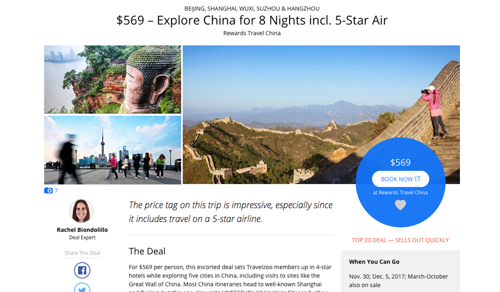 Travel Zoo Deals