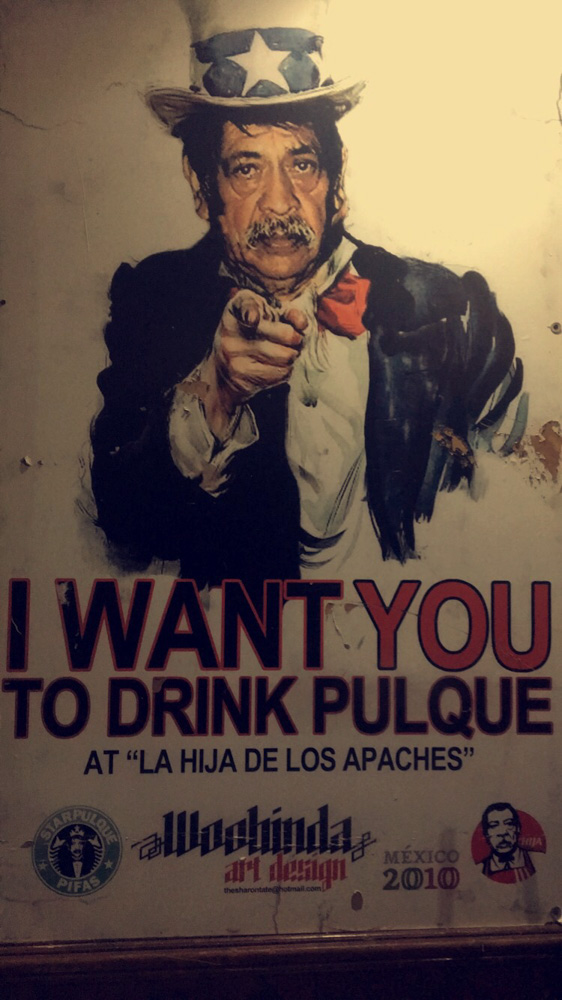 Bar sign in mexico city