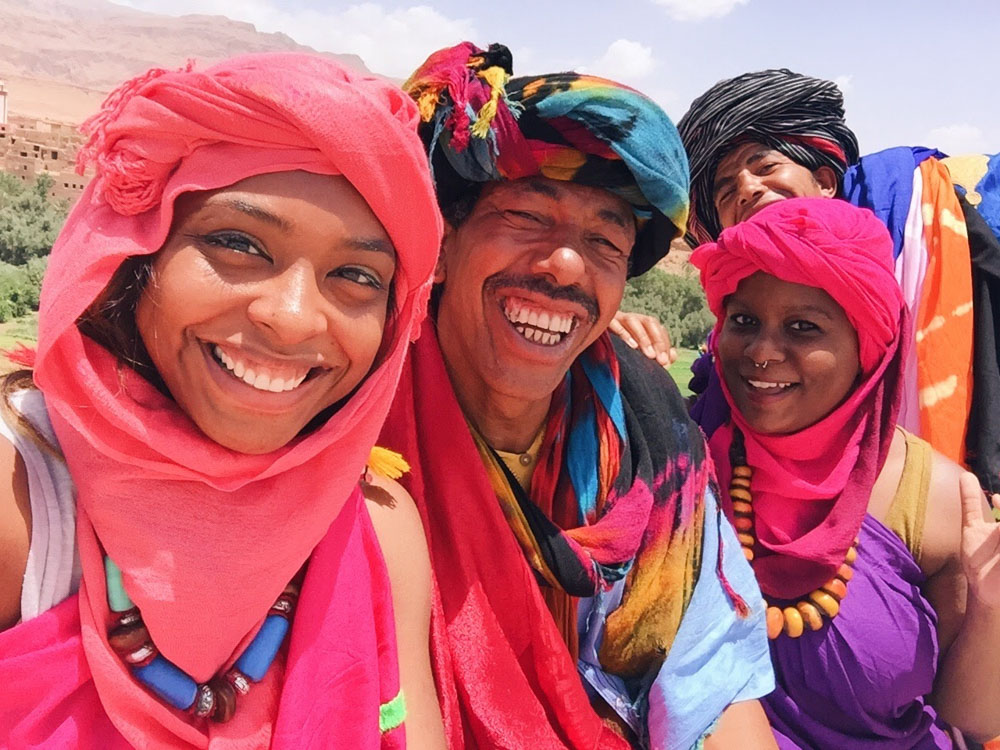 Hanging with Todra Valley locals