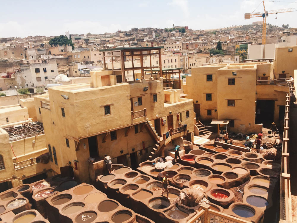 Tannery in Fes