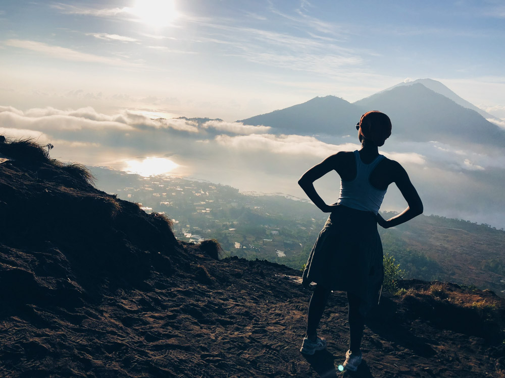 Sunrise trek on Mount Batur