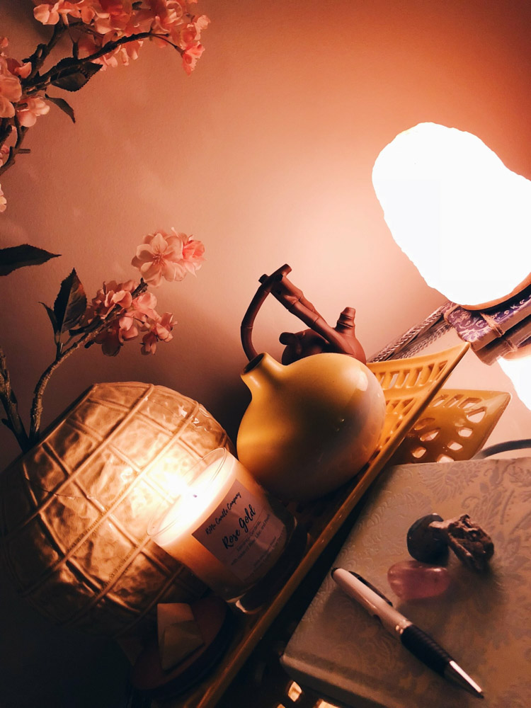 Nightstand decor