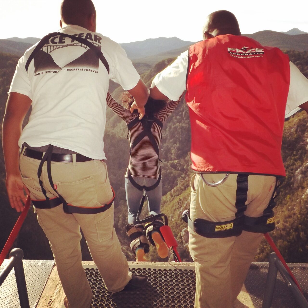 Bungee jumping in South Africa