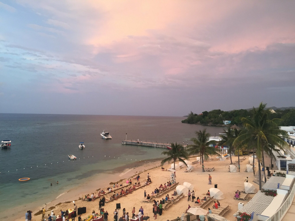 Sunset in Jamaica