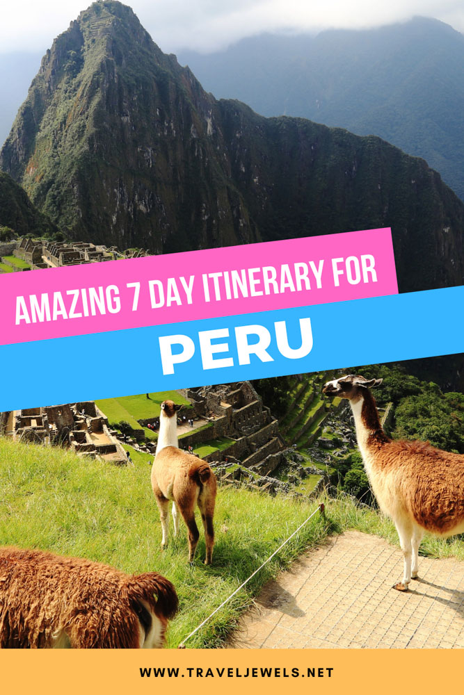 Pin for Peru Travel Guide