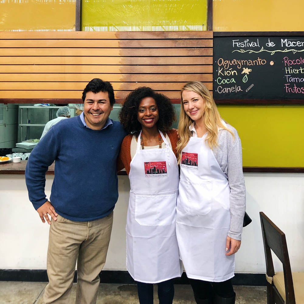Peru cooking class restaurant owners