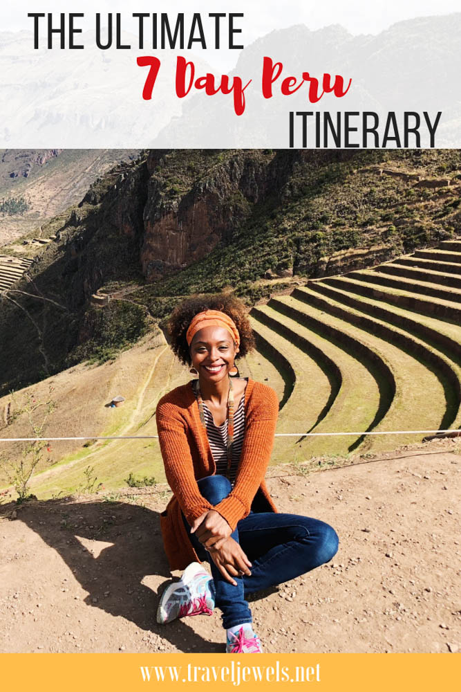 Pin for 7 day peru itinerary