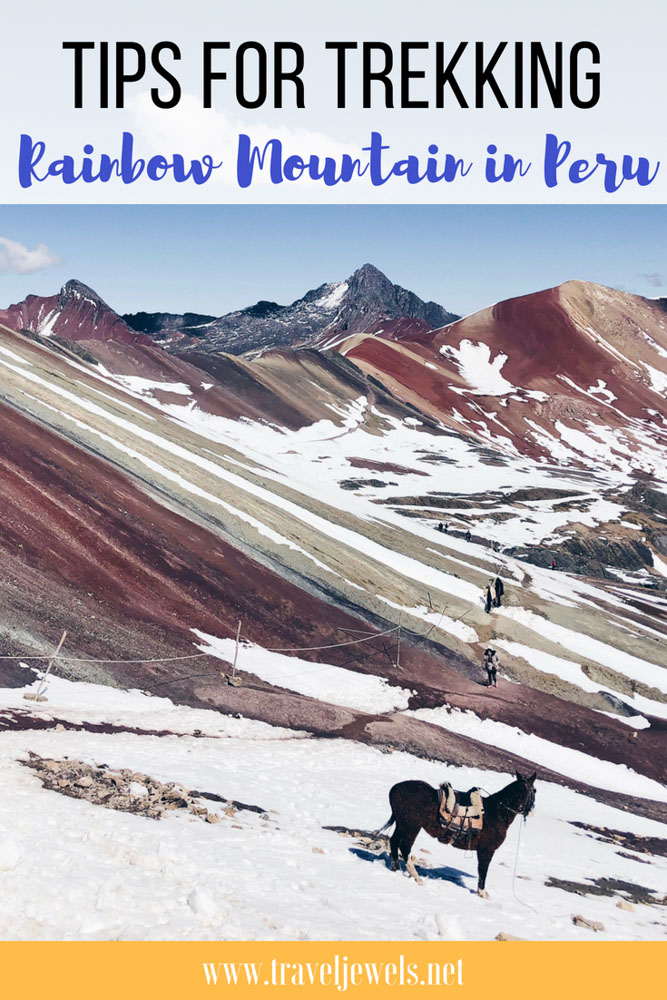 Rainbow mountain Guide pin