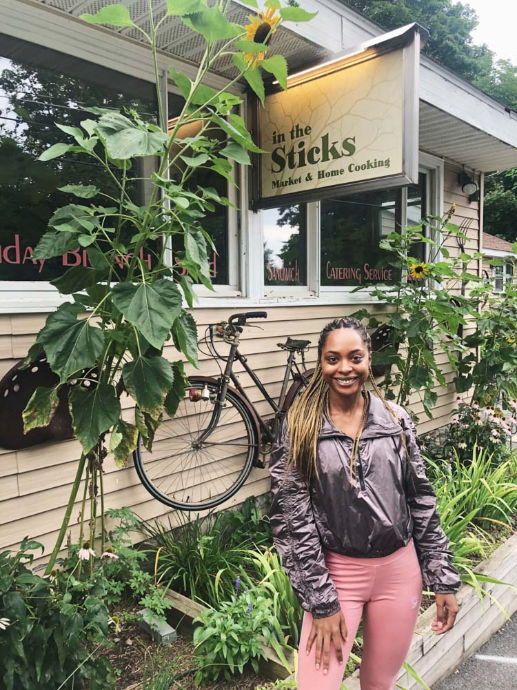 In the Sticks restaurant