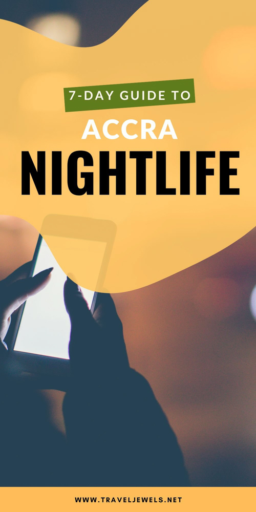 Accra Ghana Nightlife Pin