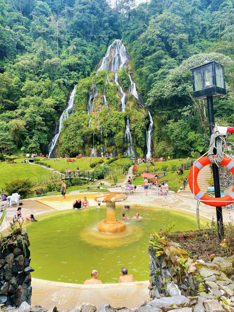 Santa Rosa Thermal Springs in Colombia